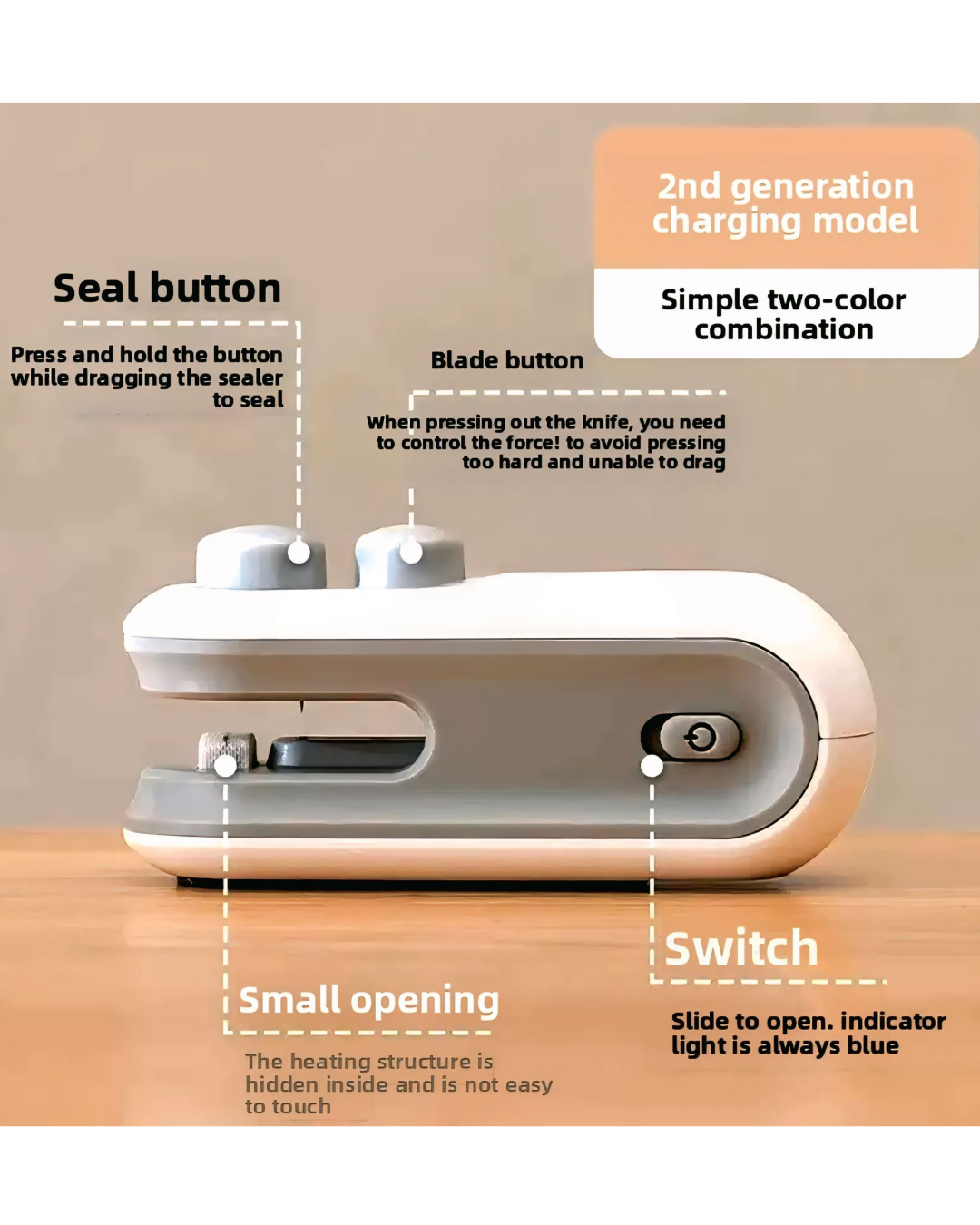SealPro™ Mini Bag Sealer