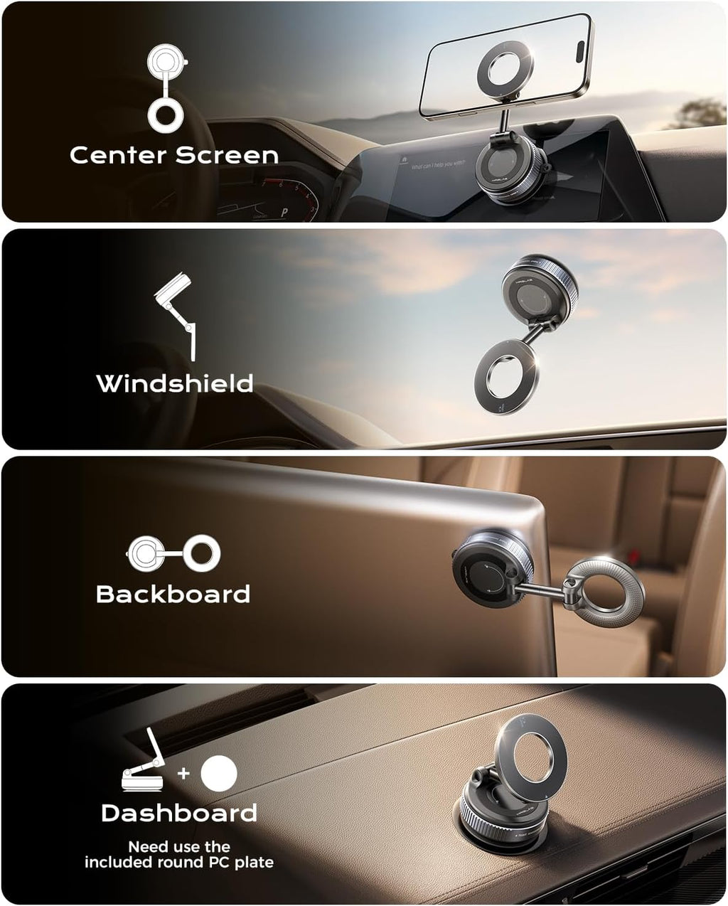 MagniGrip™ Magnetic Phone Holder
